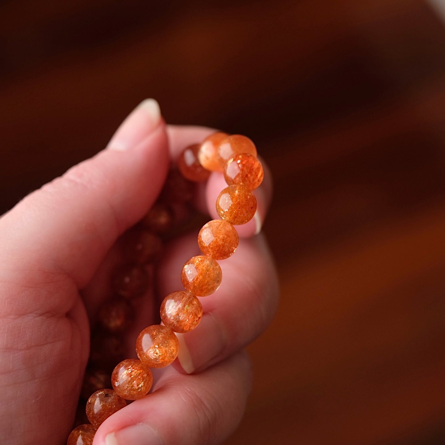 AAA Arusha Sunstone Bracelet | Sunstone Crystal Bracelet