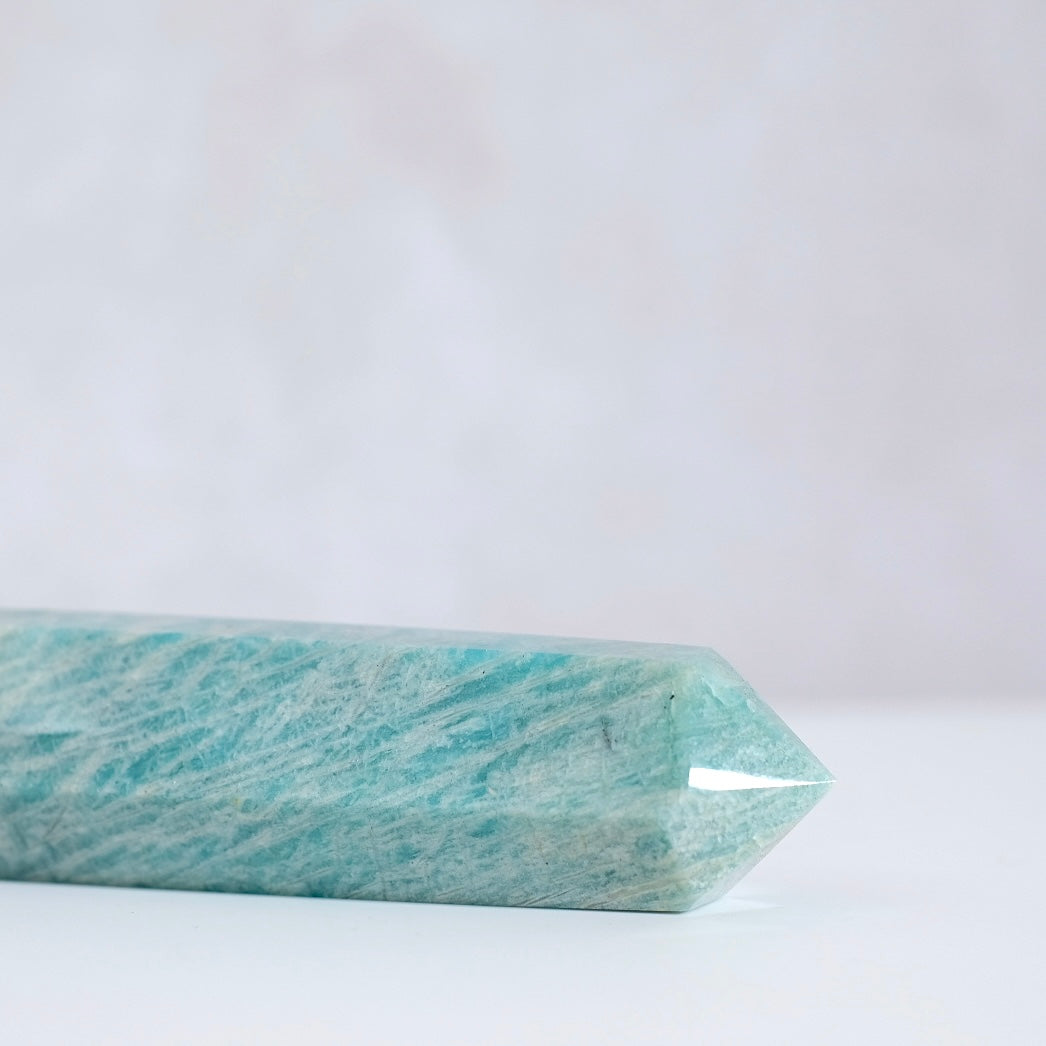 Amazonite Point | Pretty Amazonite Crystal Tower