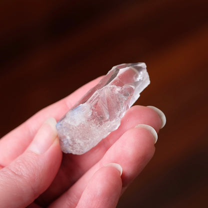 Dumortierite in Quartz Specimen | Quartz Crystal Point