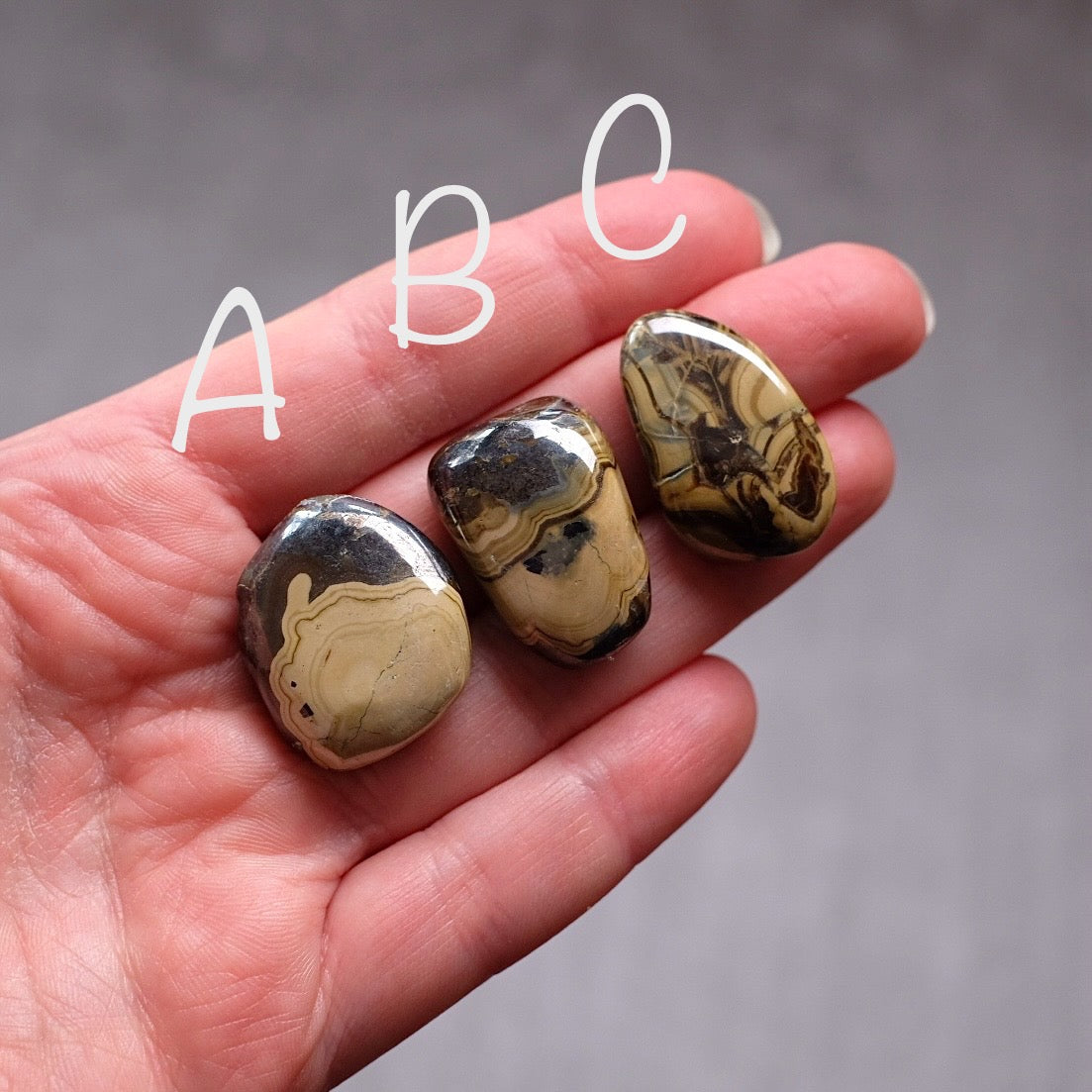 Schalenblende Tumble | Rare Tumbled Crystal | Pocket Stone