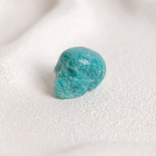 Mini Amazonite Skull | Amazonite Crystal Skull