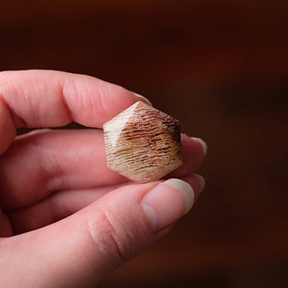 Thousand Layer Quartz Hexagon | Crystal Jewel | Star of David