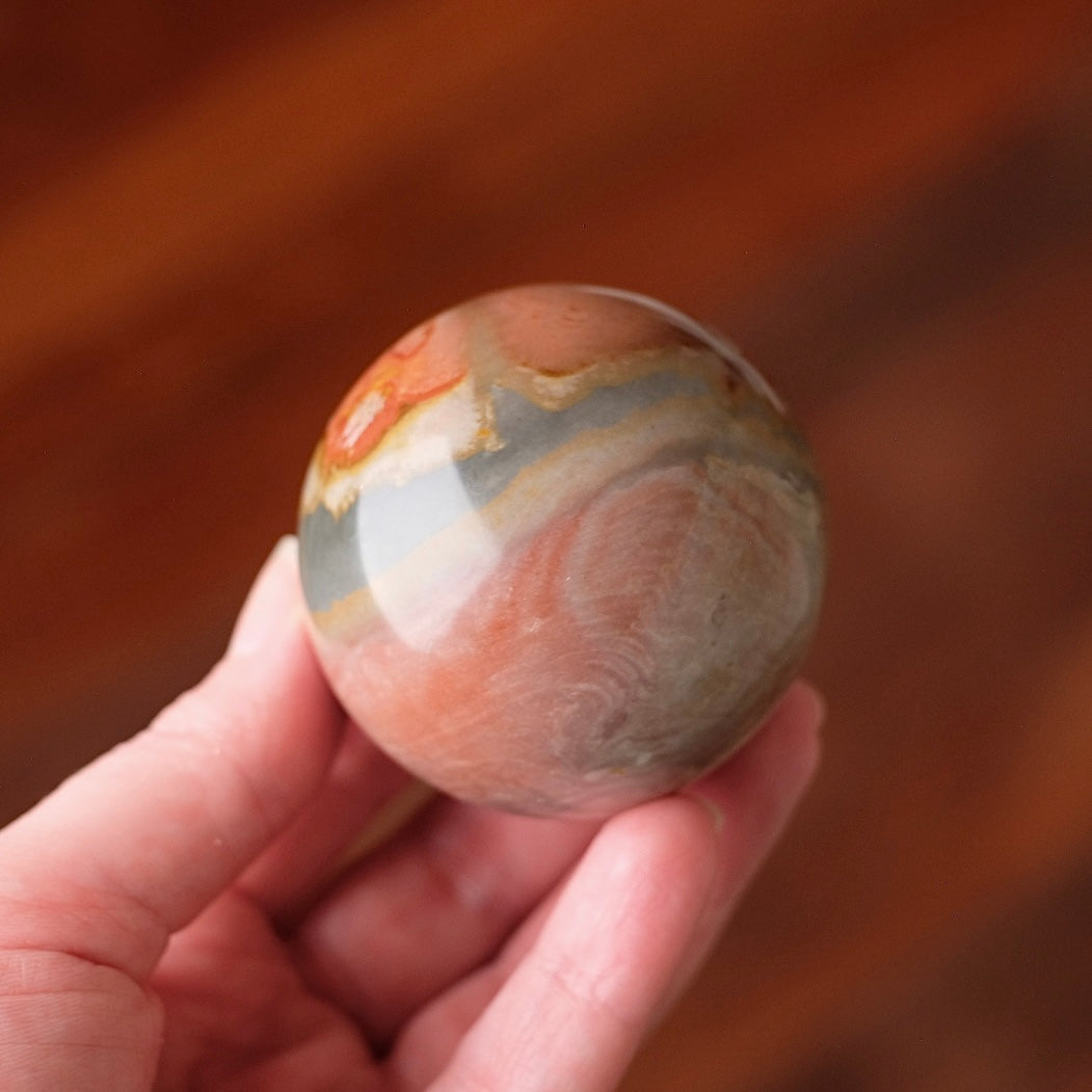 Polychrome Jasper Sphere | Jasper Crystal Sphere