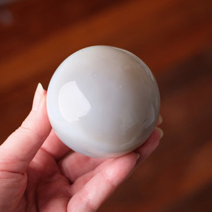 Banded Agate Sphere | Striped Agate Crystal Sphere