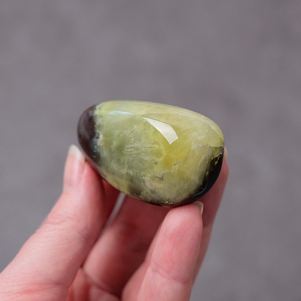 Australian Prehnite Freeform | Polished Prehnite Crystal