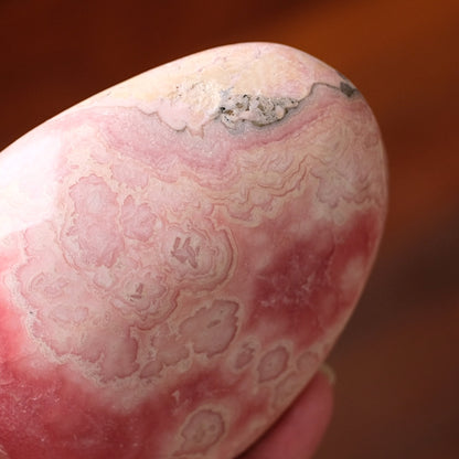 Rhodochrosite Freeform | Polished Rhodochrosite Crystal H
