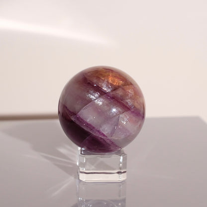 Rainbow Fluorite Sphere | Fluorite Crystal Sphere