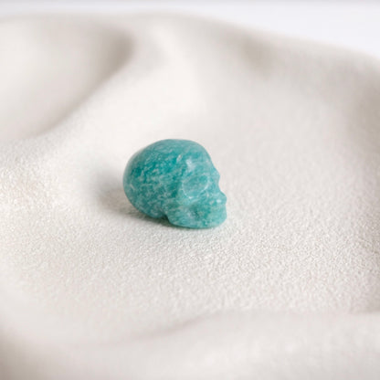 Mini Amazonite Skull | Amazonite Crystal Skull