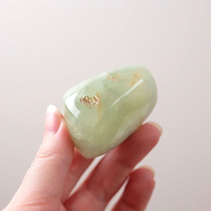 Australian Prehnite Freeform | Polished Prehnite Crystal