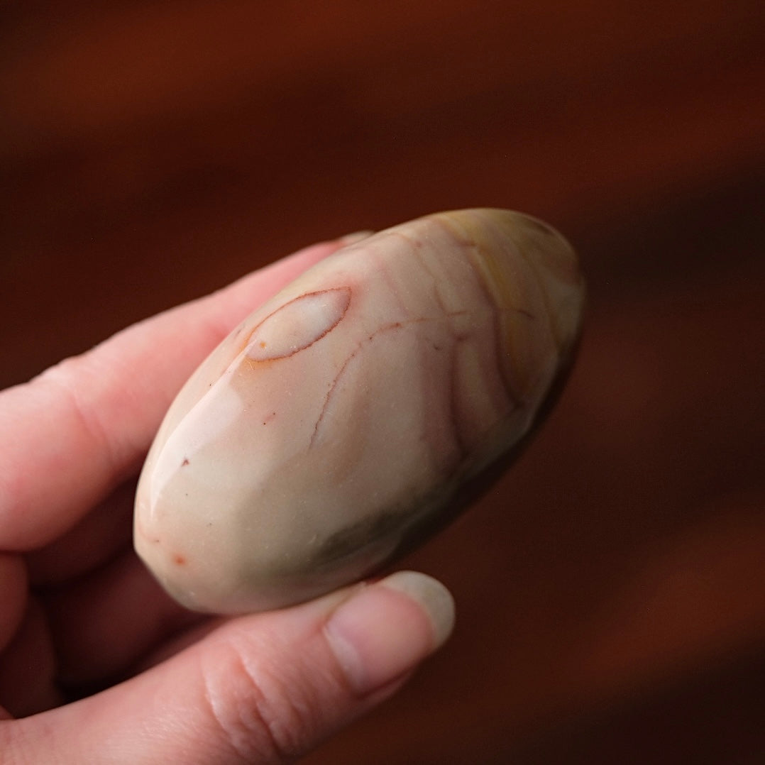Polychrome Jasper Palm | Jasper Crystal Palmstone