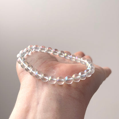 Angel Aura Quartz Bracelet | Crystal Stretch Bracelet