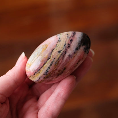 Peruvian Pink Opal Freeform | Polished Strawberry Opal