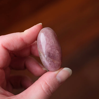 Purple Rose Quartz Shivas | Lavender Rose Quartz Shiva Lingam Crystal