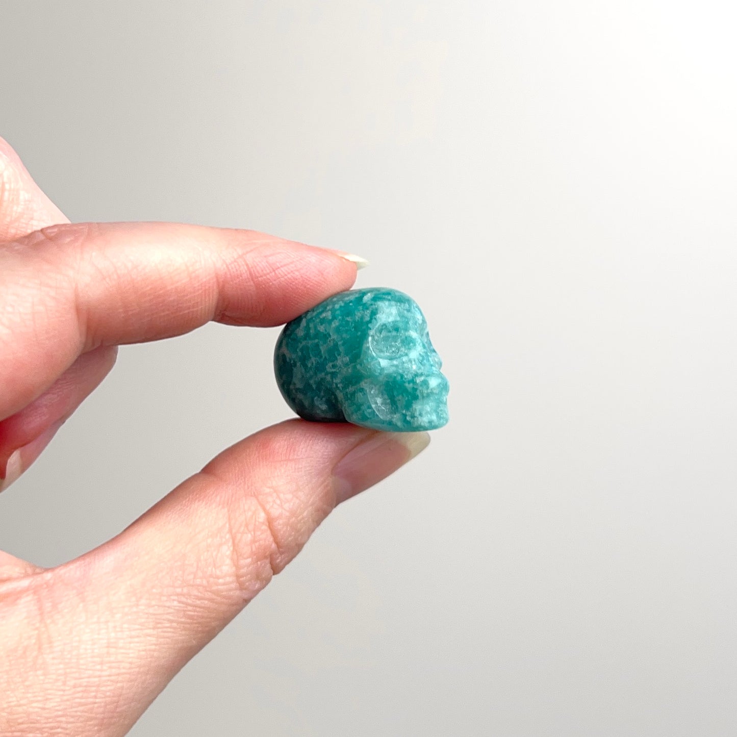 Mini Amazonite Skull | Amazonite Crystal Skull