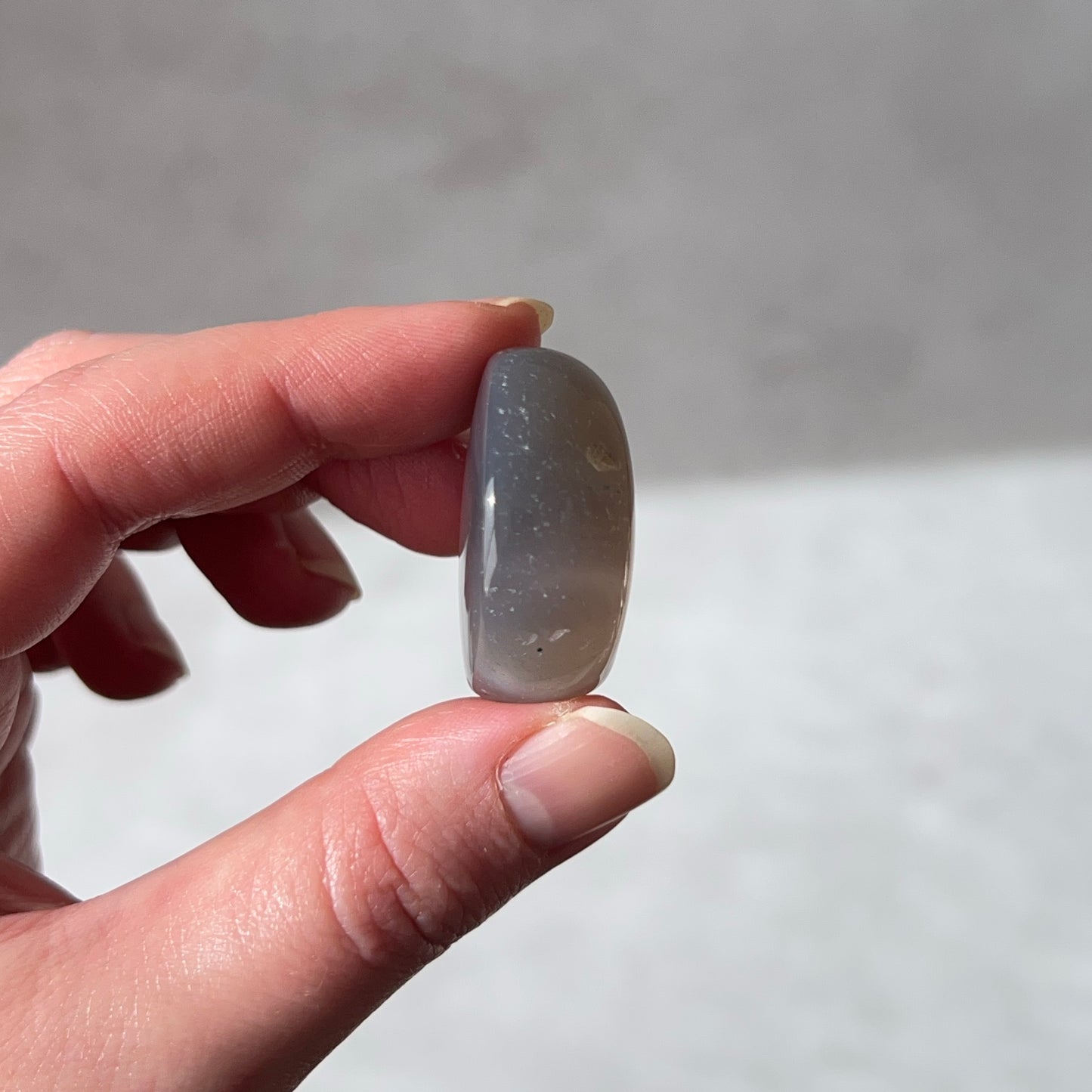 Agate Pocket Stone | Quartz + Agate Crystal Tumble