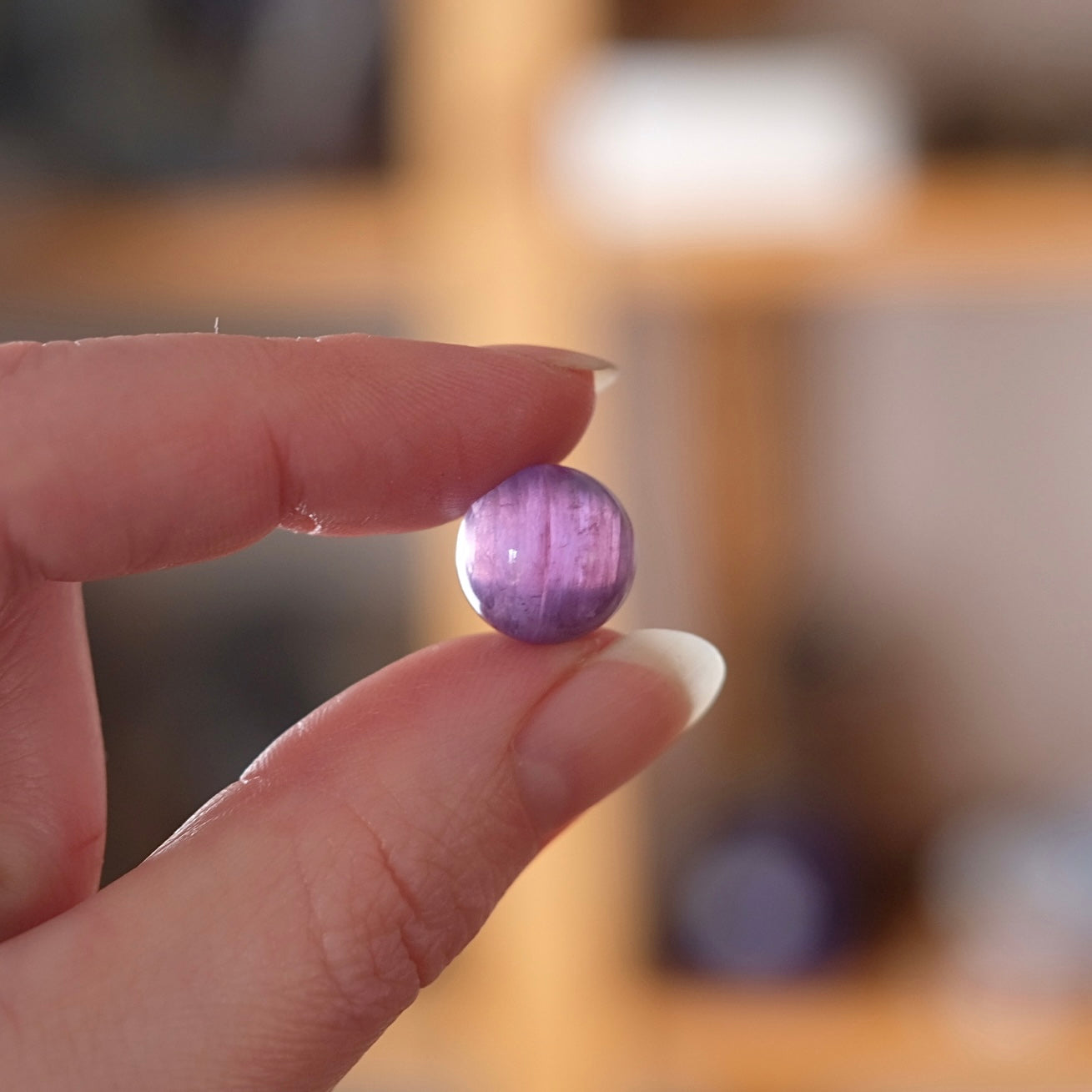 Set of Gem Lepidolite Spheres | Mini Lepidolite Crystal Sphere
