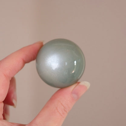 Sage Moonstone Sphere | Green Moonstone Crystal Sphere
