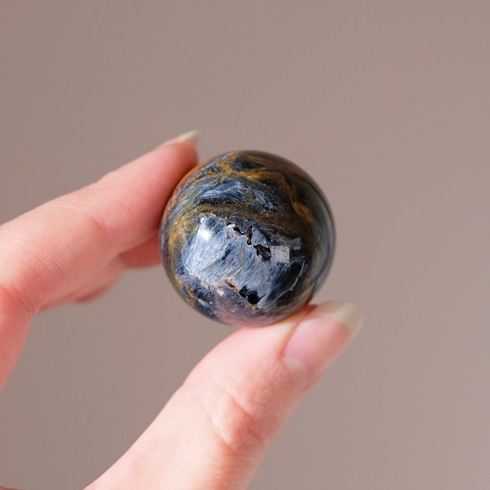 Pietersite Crystal Sphere | Rare Pietersite Sphere