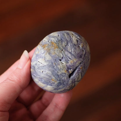 Opalized Sagenitic Fluorite Palm | Crystal Palmstone