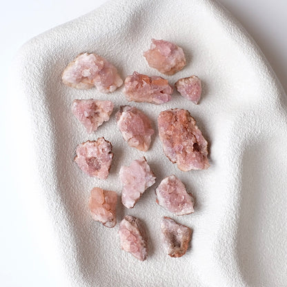 Mini Pink Amethyst Clusters | Patagonia Pink Amethyst Crystal Specimen
