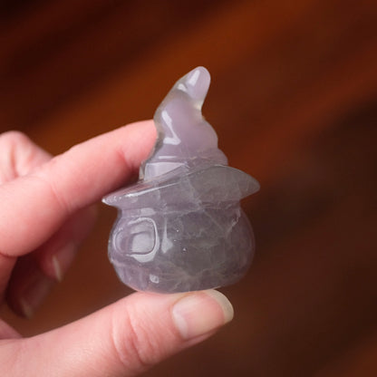 Yttrium Fluorite Pumpkin Carving | Halloween Jack O Lantern Pumpkin