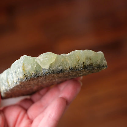 Prehnite Specimen | Large Prehnite Natural Crystal Cluster