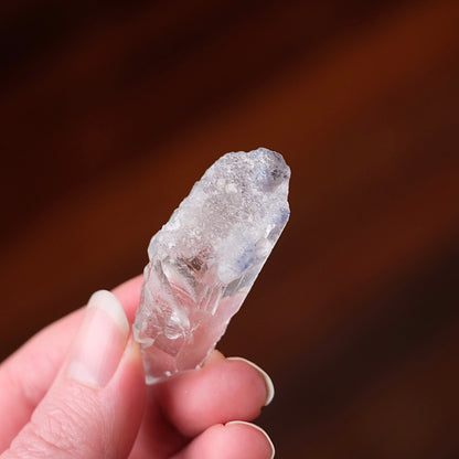 Dumortierite in Quartz Specimen | Quartz Crystal Point