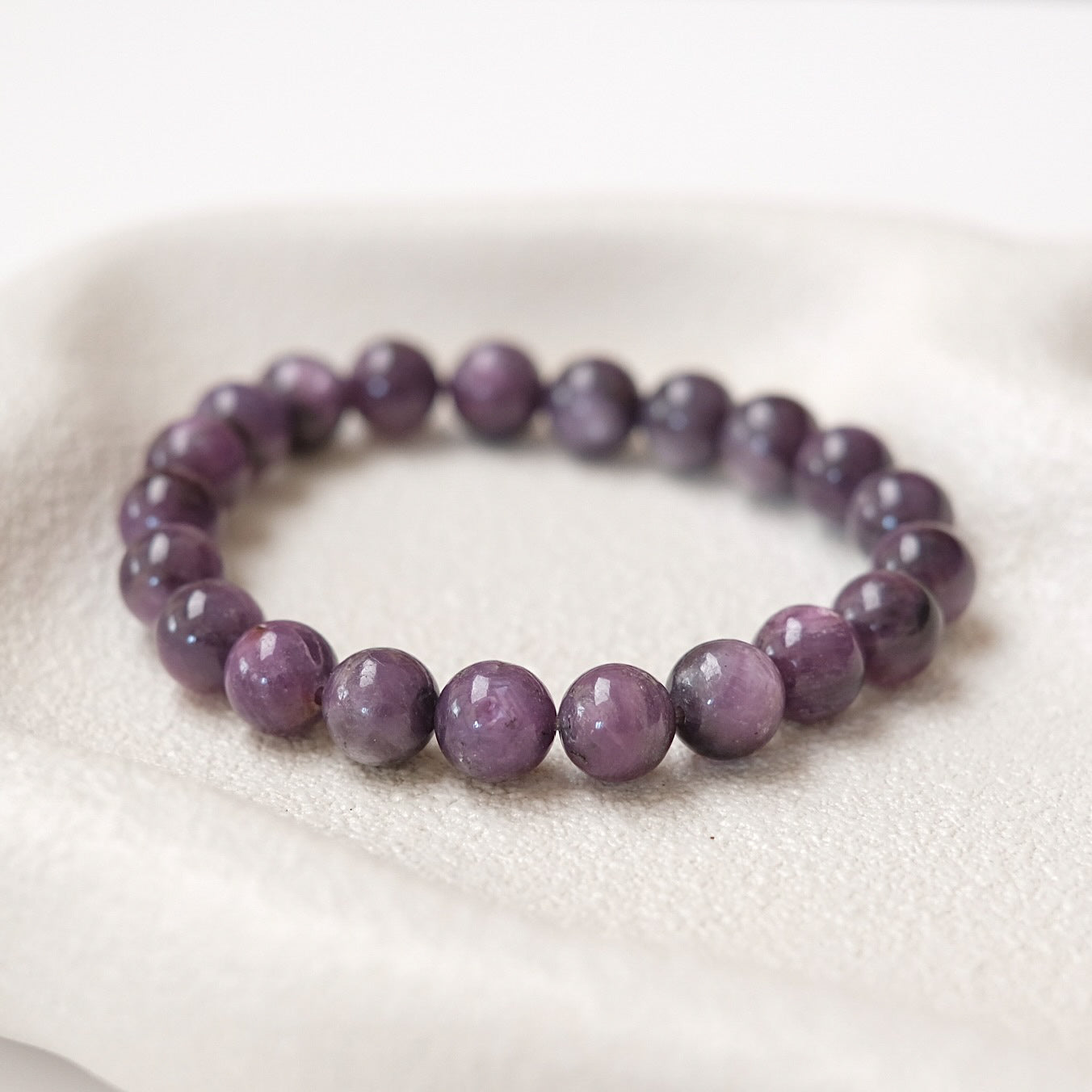 Natural Ruby Bracelet | Ruby Crystal Stretch Bracelet