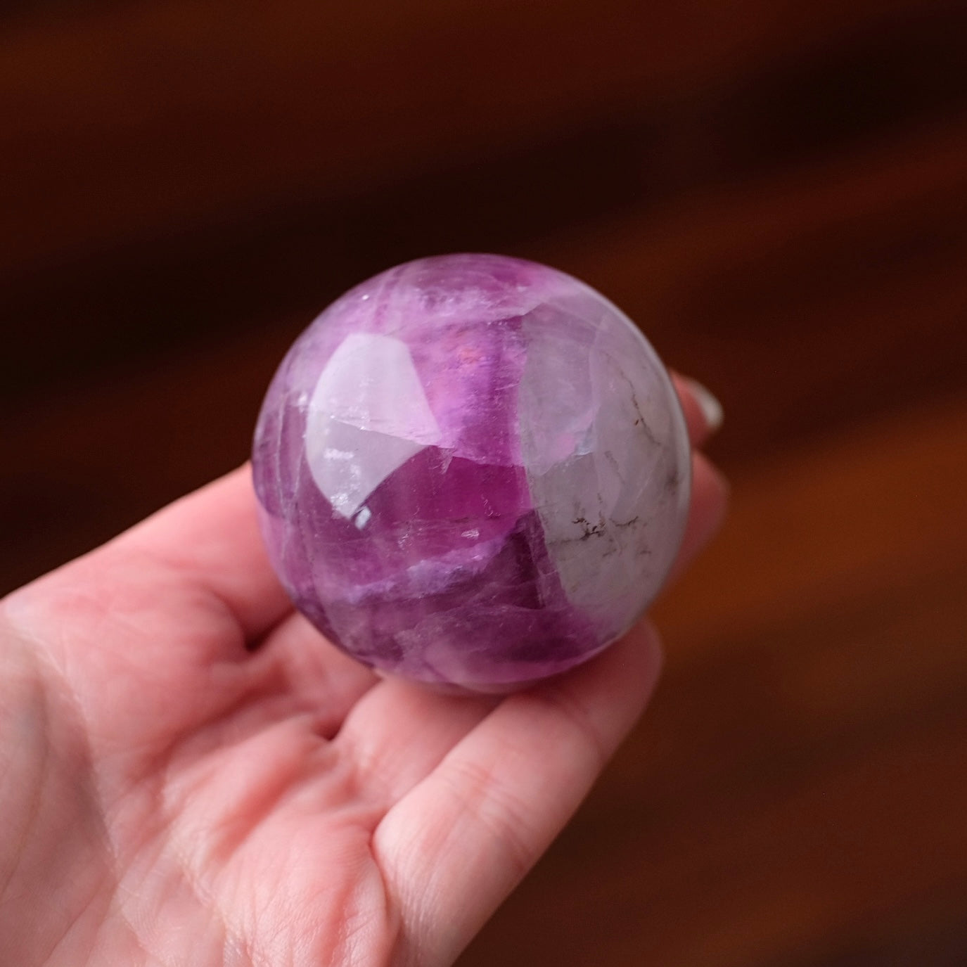 Dendritic Fluorite Sphere | Fluorite Crystal Sphere