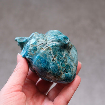 Apatite Anatomical Heart Carving | Human Crystal Heart
