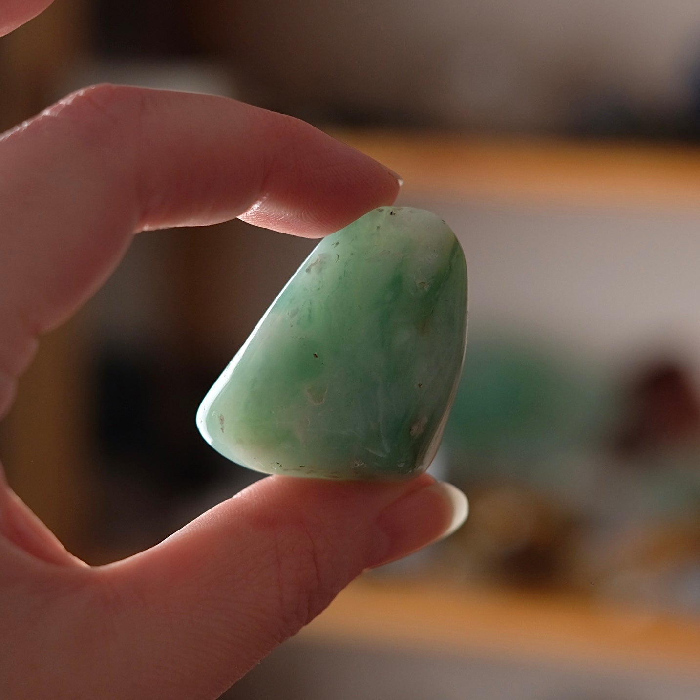 Australian Chrysoprase Freeform | Polished Chrysoprase Crystal