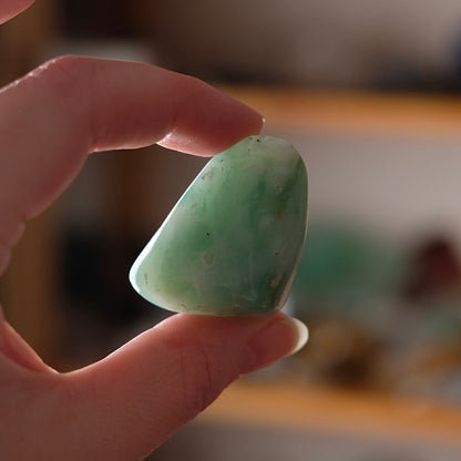 Australian Chrysoprase Freeform | Polished Chrysoprase Crystal