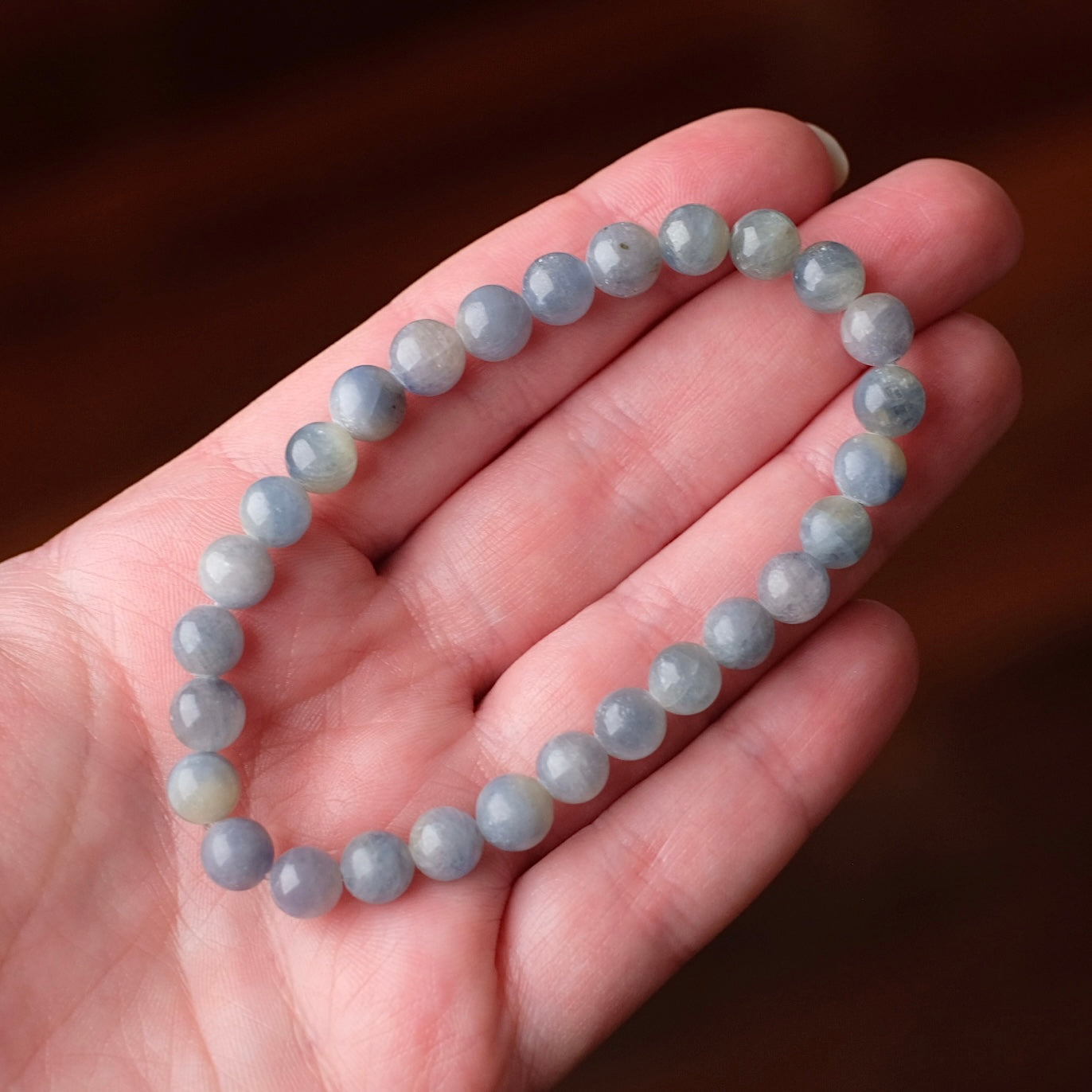 Blue Sapphire Bracelet | Natural Sapphire Crystal Bracelet