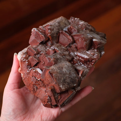 Chocolate Calcite Specimen | Calcite Crystal Cluster