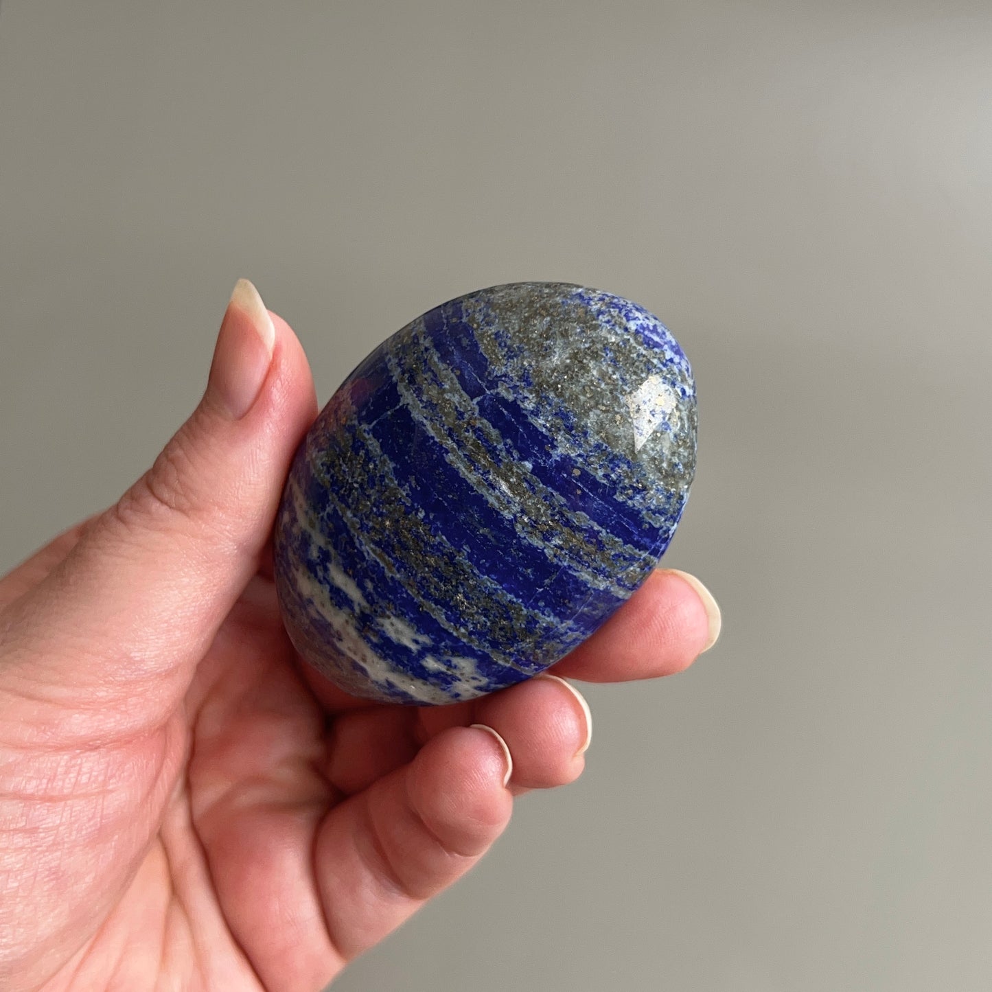 Lapis Lazuli Palm | Blue Lapis Crystal Palmstone