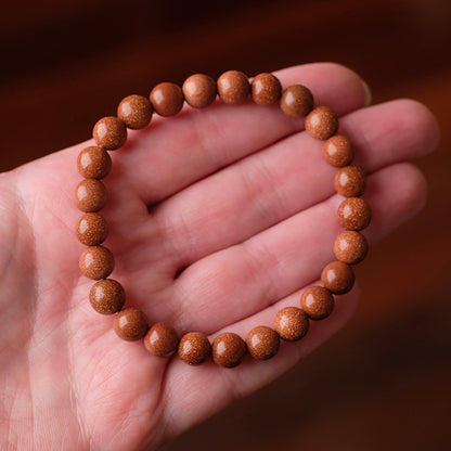 Goldstone Bracelet | Copper & Blue Goldstone Stretch Bracelet