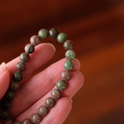 Eclogite Bracelet | Eclogite Garnet Crystal Bracelet