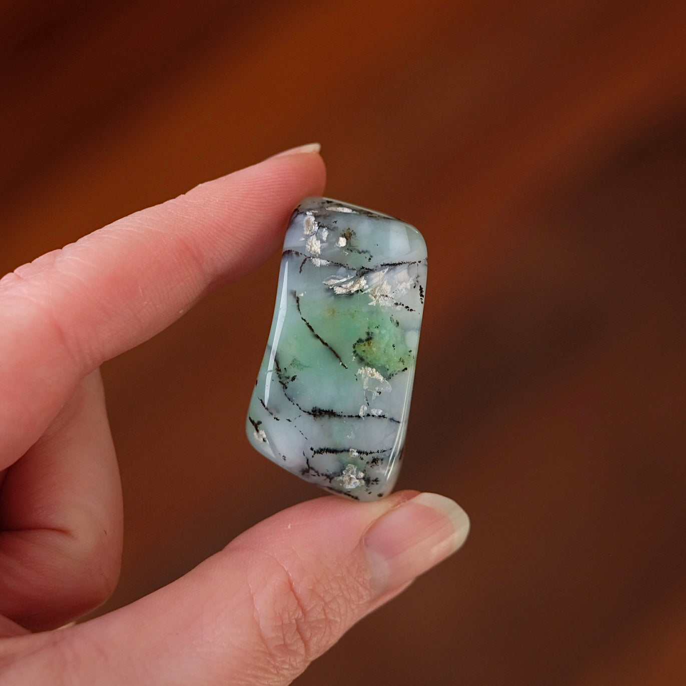Australian Chrysoprase Freeform | Polished Chrysoprase Crystal