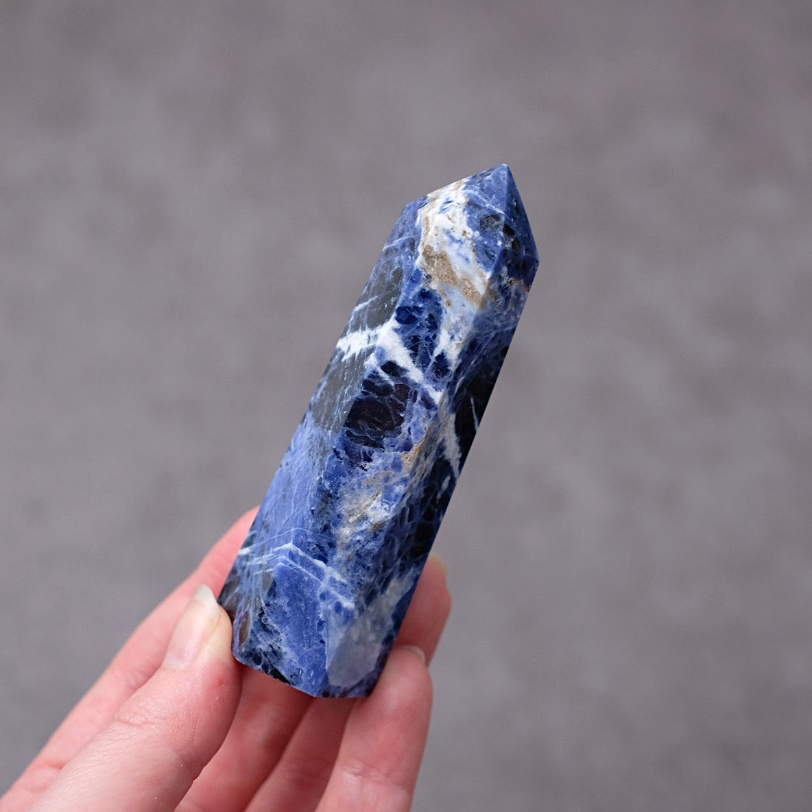 Sodalite Point | Blue Sodalite Crystal Tower