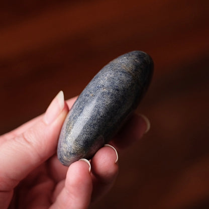 Lazulite Palm | Blue Lazulite Crystal Palmstone