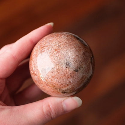 High Grade Sunstone Sphere | Sunstone Crystal Sphere