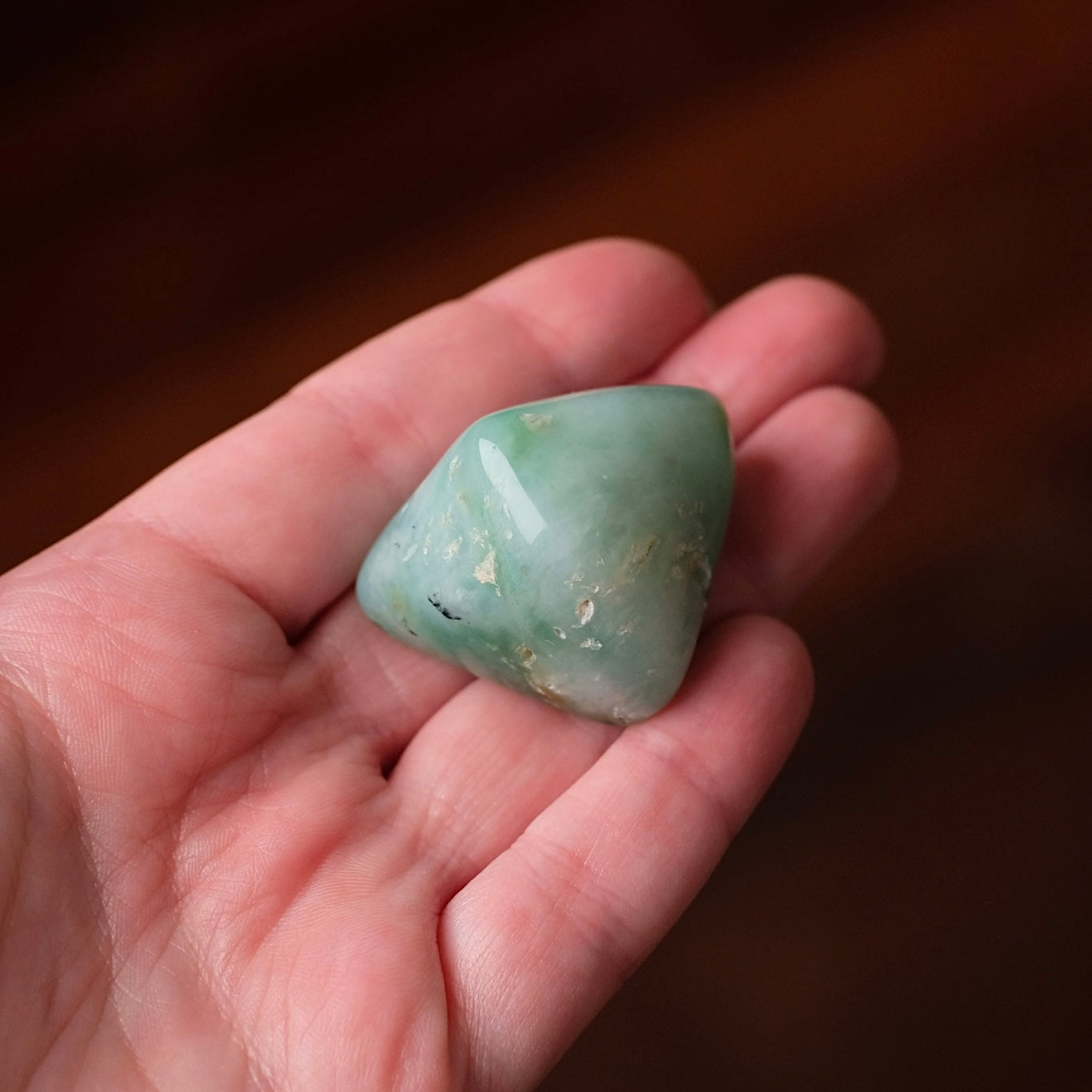Australian Chrysoprase Freeform | Polished Chrysoprase Crystal
