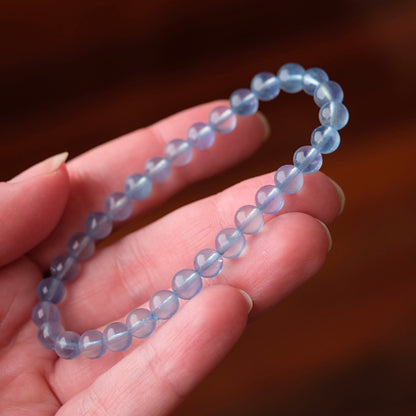 Aquamarine Bracelet | Blue Aquamarine Crystal Bracelet