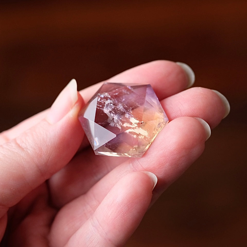 Ametrine Hexagon | Crystal Jewel | Star of David
