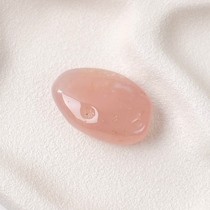 Pink Chalcedony Palm | Chalcedony Pocket Stone