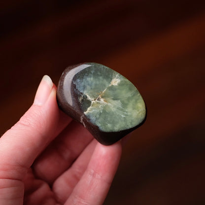 Australian Prehnite Freeform | Polished Prehnite Crystal
