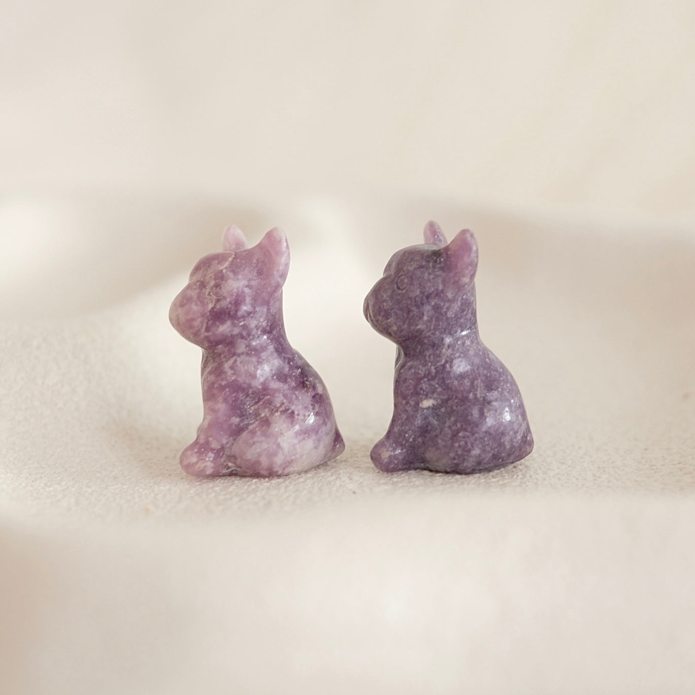 French Bulldog Crystal Carvings | Mini Crystal Dog