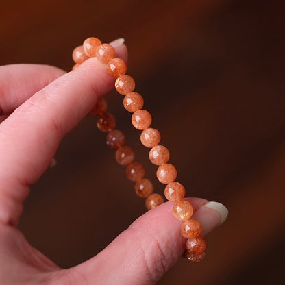 Sunstone Bracelet | Sunstone Crystal Stretch Bracelet