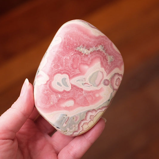 Rhodochrosite Freeform | Polished Rhodochrosite Crystal B