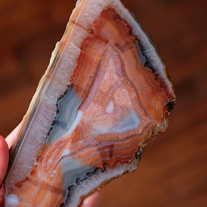 Carnelian Slab | Polished Carnelian Crystal Slice
